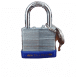 Padlock with key